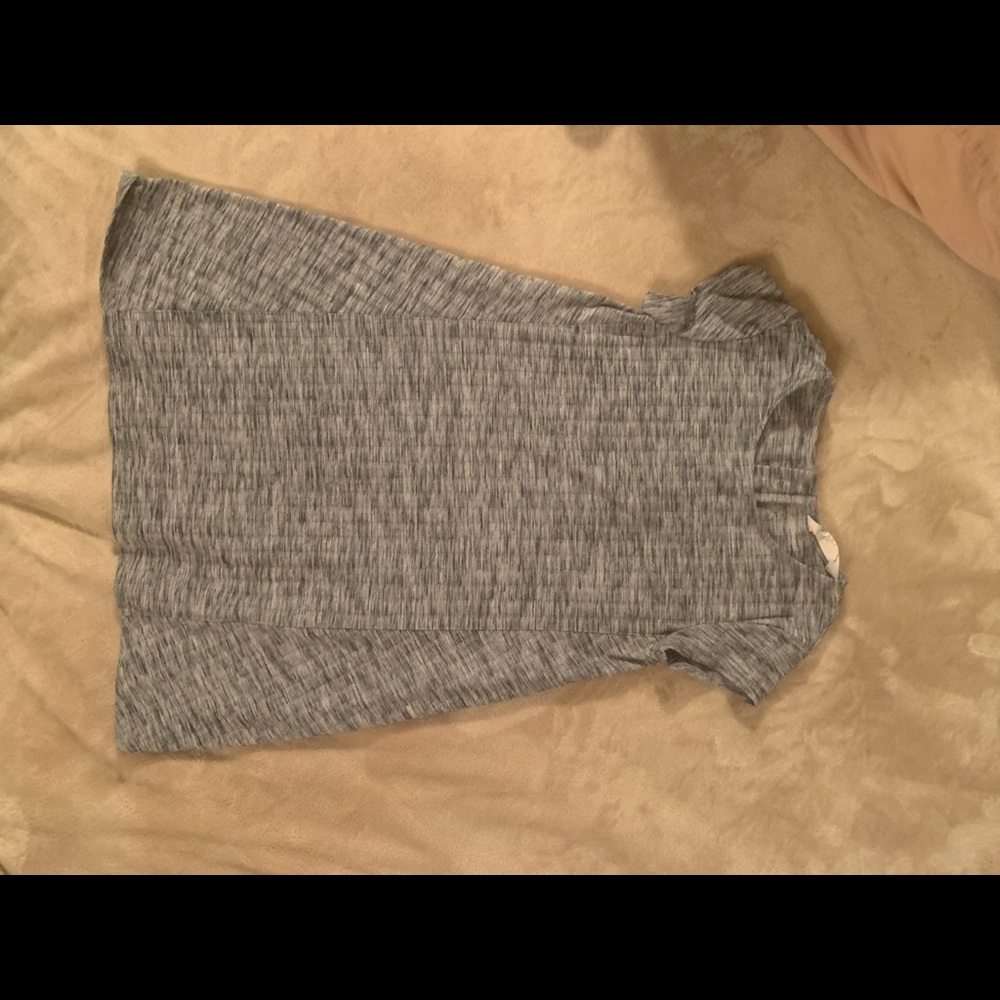 Kids Grey T Shirt Dress